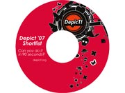 Thumbnail linking to DVD production and video compression for DepicT! festival and Electric December, 2004-2012