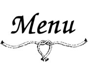 Thumbnail linking to Drawing/dtp: menu for client’s wedding