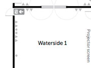 Photography and schematic for Watershed events booking pack.